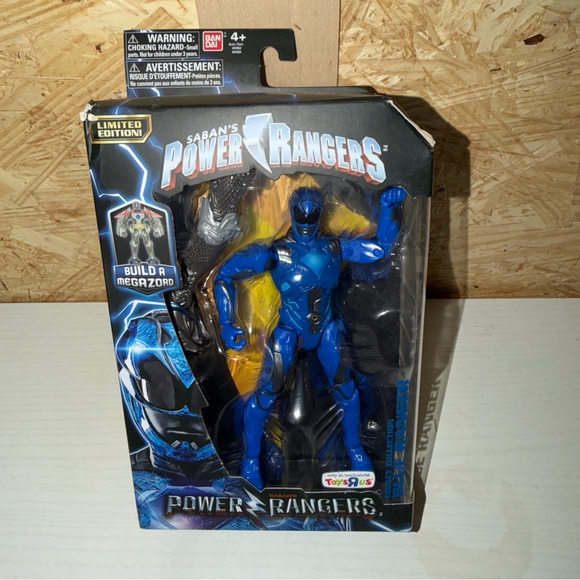 Saban's Power Rangers Blue Ranger Action Figure - Limited Edition - Picture 9 of 9